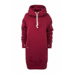 Bluza sportowa z kapturem damska DEEP TRIP Luzak. Czerwone bluzy sportowe damskie DEEP TRIP, l, bez wzorów, z bawełny, bez ramiączek, z kapturem. Za 369.00 zł.
