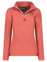 Geographical Norway Bluza polarowa "Tugim" w kolorze pomarańczowym rozmiar: S. Pomarańczowe bluzy bez kaptura damskie Geographical Norway, s, z polaru. Za 74.63 zł.