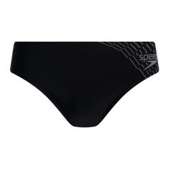 Slipy kąpielówki męskie Speedo Medley Logo. Czarne kąpielówki męskie Speedo, m, bez wzorów, z poliesteru, do pływania. Za 94.99 zł.