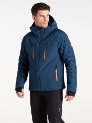 Dare 2b Kurtka narciarska "Speed" w kolorze granatowym rozmiar: XXL. Niebieskie kurtki narciarskie i snowboardowe damskie Dare 2b, xxl, bez wzorów, bez kaptura. Za 434.85 zł.