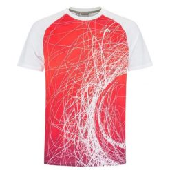Koszulka tenisowa męska Head Performance MC Paris Tshirt. Czerwone t-shirty męskie HEAD, m, bez wzorów, bez kołnierzyka. Za 269.00 zł.