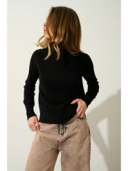AUTHENTIC CASHMERE Kaszmirowy golf "Cassy" w kolorze czarnym rozmiar: XL. Czarne golfy damskie AUTHENTIC CASHMERE, xl, bez wzorów, z kaszmiru, bez ramiączek. Za 223.99 zł.