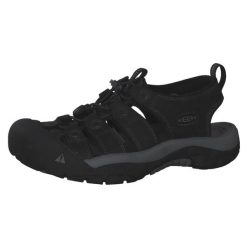 Buty do chodzenia męskie Keen Sandały Męskie Newport Blacksteel Grey. Czarne buty trekkingowe męskie Keen, z materiału, bez zapięcia, trekkingowe. Za 529.99 zł.
