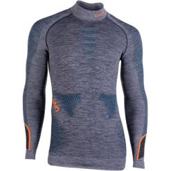 Bielizna top męski UYN Ambityon Uw Lg Sl Melange Turtleneck. Szara bielizna termoaktywna męska UYN, m, bez wzorów, z materiału. W wyprzedaży za 409.50 zł.