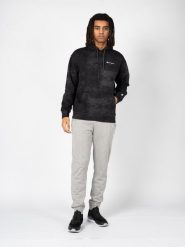 Champion Bluza | 217942 | Mężczyzna | Czarny, Grafitowy. Czarne bluzy z kapturem męskie CHAMPION, m, z bawełny. W wyprzedaży za 199.00 zł.