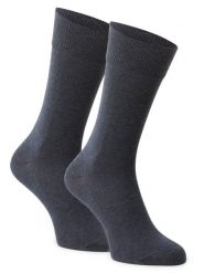 FALKE Skarpety pakowane po 2 szt. Mężczyźni Bawełna niebieski, 47-50. Niebieskie skarpetki męskie Falke, bez wzorów, z bawełny. Za 69.95 zł.