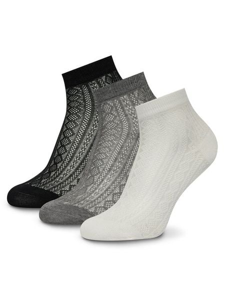 Nine West Skarpety długie KR_NW_SHINY_Z_SS25 (3 PACK) Kolorowy. Skarpetki damskie Nine West, bez wzorów, z bawełny. Za 39.99 zł.