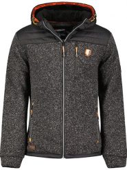 Geographical Norway Kurtka polarowa "Toledo" w kolorze antracytowym rozmiar: XL. Czarne kurtki męskie Geographical Norway, xl, bez wzorów, z polaru, bez kaptura. Za 183.45 zł.