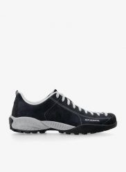Buty outdoor męskie Scarpa Mojito Re-Shoes. Czarne buty trekkingowe męskie Scarpa, ze skóry, bez zapięcia, outdoorowe. Za 670.99 zł.