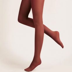 Rajstopy Gabriella Microfibre 40 den bordo kryjące. Czerwone rajstopy i pończochy Gabriella. Za 25.90 zł.