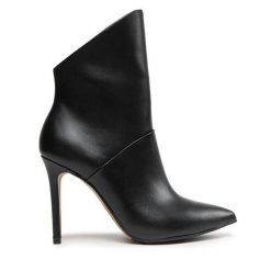 Botki R.Polański. Czarne botki damskie R.Polański, bez obcasa, na szpilce, bez zapięcia. Za 419.99 zł.