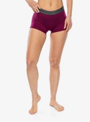 Bokserki termoaktywne damskie Sensor Coolmax Tech Panties. Fioletowe bokserki i panty damskie Sensor, s, bez wzorów, z jedwabiu. Za 104.49 zł.
