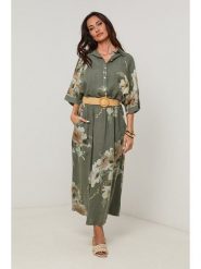 Le Monde du Lin Lniana bluzka w kolorze oliwkowym rozmiar: 38/40. Brązowe bluzki damskie Le Monde du Lin, bez wzorów, ze lnu, bez kołnierzyka, bez ramiączek. Za 165.99 zł.