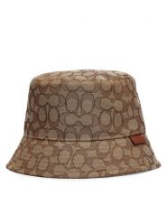 Coach Kapelusz 29CCN94 Brązowy. Brązowe kapelusze damskie Coach, bez wzorów, z poliesteru. Za 319.99 zł.