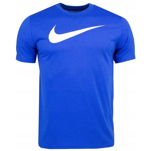 Koszulka Mężczyzna Nike Dri-FIT T-shirt Krótki Rękaw Sportowa Treningowa r. L. Niebieskie t-shirty męskie Nike, l, bez wzorów, z materiału, bez kołnierzyka. Za 106.00 zł.