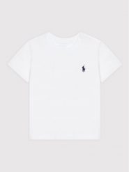 Polo Ralph Lauren T-Shirt 320832904033 Biały Regular Fit. Białe t-shirty chłopięce Polo Ralph Lauren, bez wzorów, z bawełny, bez ramiączek. Za 169.99 zł.