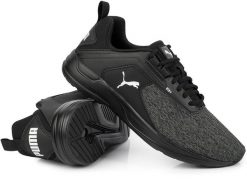 Męskie buty sportowe sneakersy czarne PUMA COMET 2 ALT Beta 195109-02. Czarne buty sportowe na co dzień męskie Puma, z materiału, bez zapięcia, trekkingowe. Za 209.00 zł.