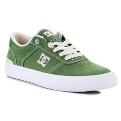 Buty DC Teknic S Jaakko Dark Olive ADYS300752-OL0 M 300752-OL0 zielone. Zielone buty sportowe na co dzień męskie z gumy, bez zapięcia. Za 544.84 zł.