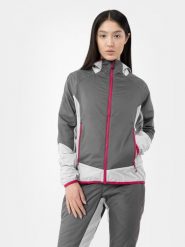 4F Kurtka skiturowa Primaloft® Active damska L. Szare kurtki damskie 4f, l, bez wzorów, z dzianiny, bez kaptura, narciarskie, primaloft. W wyprzedaży za 119.99 zł.