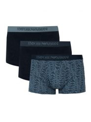 Emporio Armani Bokserki "3 Pack" | 111625 4F722 | Mężczyzna | Niebieski, Granatowy. Niebieskie bokserki męskie Emporio Armani, bez wzorów, z bawełny. W wyprzedaży za 179.00 zł.