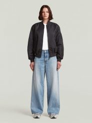 G-Star Kurtka w kolorze czarnym rozmiar: L. Czarne kurtki damskie G-Star, l, bez wzorów, bez kaptura. Za 346.95 zł.