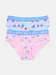 Majtki figi 2 pack Lilo & Stitch - wielobarwny. Figi damskie Sinsay, l, bez wzorów. Za 19.99 zł.