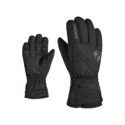 Rękawiczki dziecięce Ziener Loriko AS Glove Junior. Czarne rękawiczki dziecięce Ziener, bez ramiączek. Za 119.99 zł.