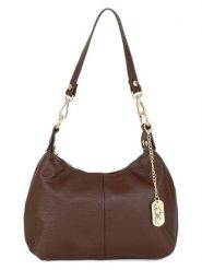 Anna Morellini Skórzana torebka "Savina" w kolorze brązowym - 24 x 17 x 10 cm rozmiar: onesize. Brązowe torebki klasyczne damskie Anna Morellini, bez wzorów, z materiału, bez dodatków. Za 260.99 zł.