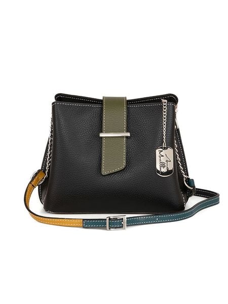 Anna Morellini Skórzana torebka "Ciosa" w kolorze jasnobrązowo-czarnym - 22 x 17 x 10 cm rozmiar: onesize. Brązowe torebki klasyczne damskie Anna Morellini, bez wzorów, z materiału, bez dodatków. Za 257.92 zł.