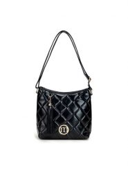 Monnari Torebka BAG4080-M20 Czarny. Czarne listonoszki damskie Monnari, bez wzorów, ze skóry, bez dodatków. Za 169.99 zł.