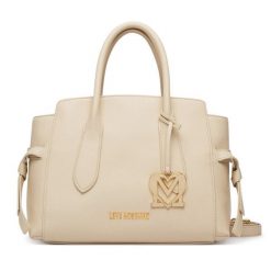 Torebka LOVE MOSCHINO. Białe torebki klasyczne damskie Love Moschino, bez wzorów, bez dodatków. Za 1,009.00 zł.