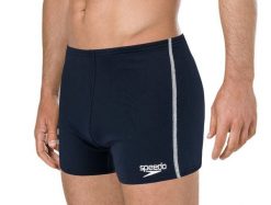 Kąpielówki bokserki męskie pływackie SPEEDO CLASSIC+ ASHT 8-007327780. Niebieskie kąpielówki męskie Speedo, l, bez wzorów, z materiału, do pływania. Za 75.00 zł.