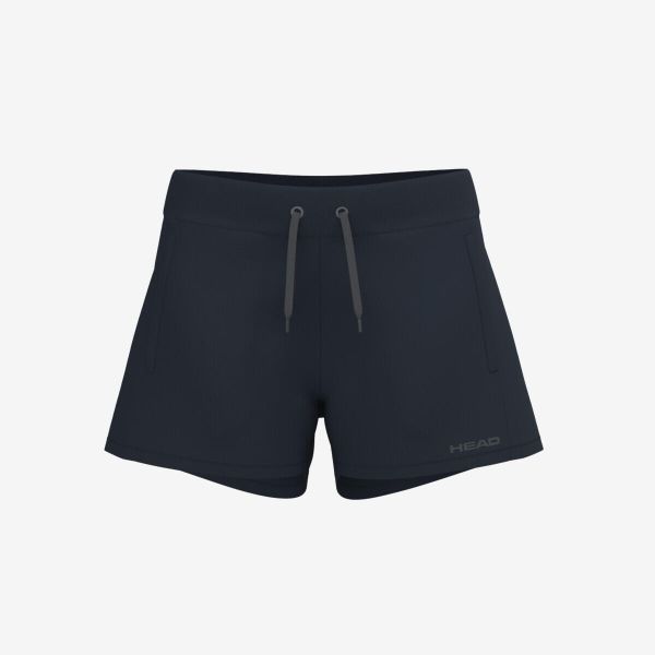 Szorty damskie Head Club Original. Niebieskie szorty damskie HEAD, bez wzorów, z tkaniny, sportowe. W wyprzedaży za 135.00 zł.