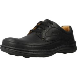 Buty CLARKS NATURE THREE Czarny. Czarne buty fitness męskie Clarks, na fitness i siłownię. Za 538.99 zł.
