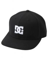 Czapka DC Shoes Empire Snapback Cap. Czarne czapki z daszkiem damskie DC Shoes, bez wzorów, z materiału. Za 129.99 zł.
