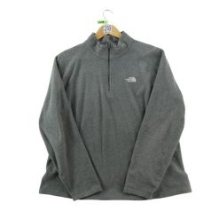 Second life - Bluza polarowa damska z golfem - Stan bardzo dobry. Szare bluzy bez kaptura damskie The North Face, m, z materiału. Za 143.46 zł.