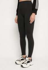Czarne Legginsy z Wysokim Stanem i Przeszyciem Aletila. Czarne legginsy damskie Born2be, s, bez wzorów, z jeansu. Za 59.99 zł.