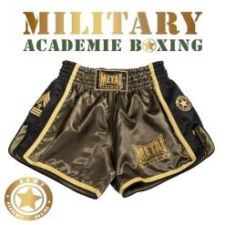 Spodenki do boksu tajskiego/kickboxingu Metal Boxe Extrem. Zielone szorty damskie METAL BOXE, bez wzorów. Za 263.50 zł.