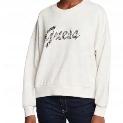 GUESS Bluza Damska Manila S Biała. Białe bluzy bez kaptura damskie Guess, s. Za 371.99 zł.
