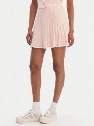 Guess Spódnica mini V6RD07 Z4652 Różowy Regular Fit. Czerwone spódniczki damskie Guess, l, z aplikacjami, z syntetyku, mini. Za 299.99 zł.