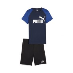 Szorty młodzieżowe z poliestru PUMA Club Navy Blue. Niebieskia szorty męskie Puma, na wiosnę, bez wzorów, z dresówki, eleganckie. Za 290.00 zł.