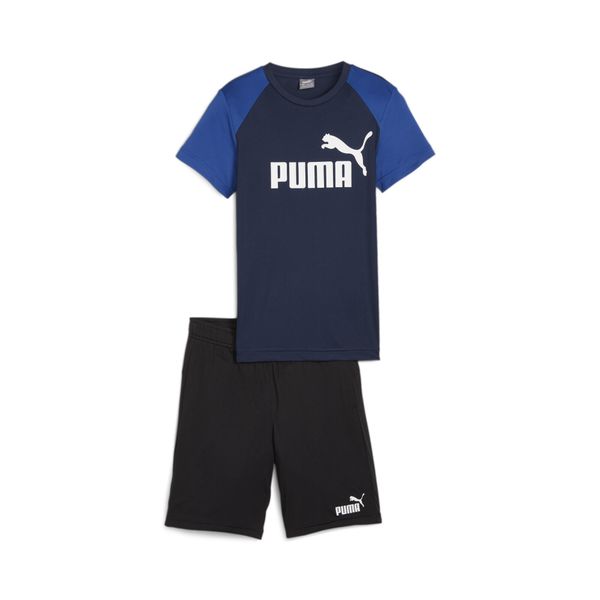 Szorty młodzieżowe z poliestru PUMA Club Navy Blue. Niebieskia szorty męskie Puma, bez wzorów, z dresówki, eleganckie. Za 290.00 zł.