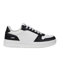 Buty sportowe męskie Lee Milo M 50251040 04A białe. Białe buty sportowe na co dzień męskie z gumy, bez zapięcia. Za 289.82 zł.