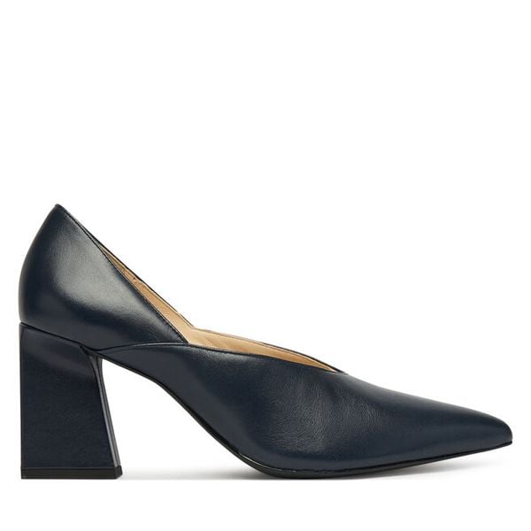 Czółenka HÖGL. Niebieskie czółenka damskie HÖGL, bez wzorów, bez obcasa. Za 799.99 zł.