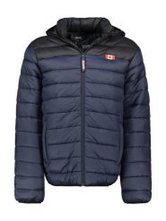 Canadian Peak Kurtka pikowana "Amigoclerceak" w kolorze granatowym rozmiar: XXL. Niebieskie kurtki męskie Canadian Peak, xxl, bez wzorów, bez kaptura. Za 169.67 zł.