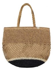 Barts Shopper bag "Morum" w kolorze jasnobrązowym - 60 x 50 cm rozmiar: onesize. Brązowe shopper bag damskie Barts, bez wzorów, z materiału, na ramię, bez dodatków. Za 166.32 zł.