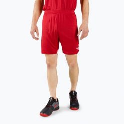 Spodenki treningowe męskie Mizuno Premium Handball. Białe szorty męskie Mizuno, bez kołnierzyka. Za 47.99 zł.