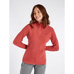 Bluza damska Protest MUTEZ 1/4 zip top. Brązowe bluzy bez kaptura damskie Protest, m. Za 189.99 zł.