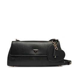 Torebka Guess. Czarne torebki klasyczne damskie Guess, z aplikacjami, bez dodatków. Za 589.99 zł.