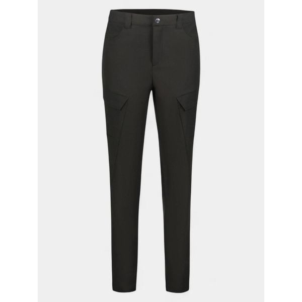 Spodnie damskie Luhta Andersby. Czarne spodnie materiałowe damskie Luhta, bez wzorów. Za 399.00 zł.